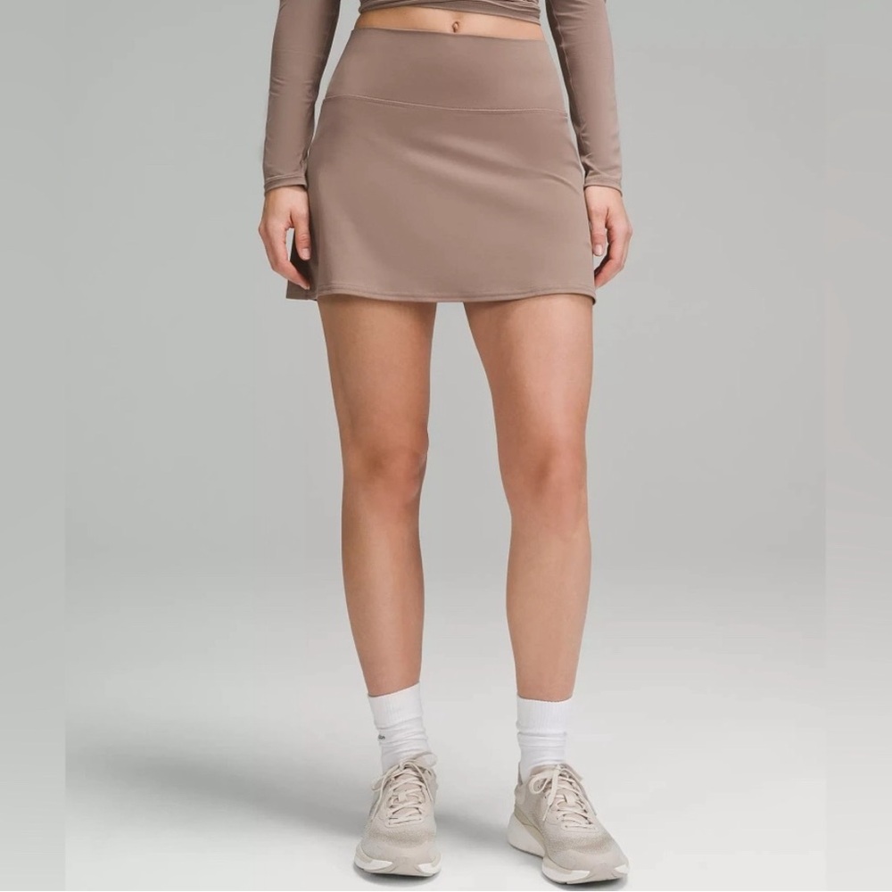 Lululemon Athletica Tan Mini Pencil Skirt Casual